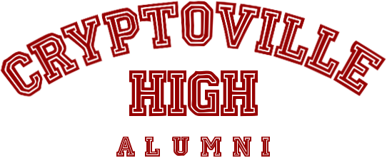 Cryptoville High Alumni logo